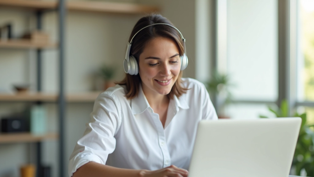 Pessoas a usar auriculares enquanto estudam